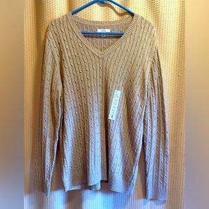 NWT Women’s Croft & Barrow Cable Sweater
